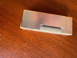 Encendedor Dunhill Plateado