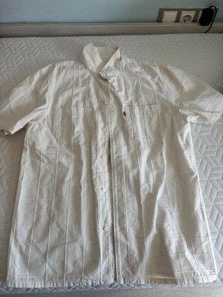 Camisa Manga Corta Levi's Relaxed Fit cuadros S