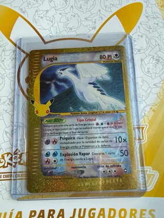 Carta Pokémon Lugia 30 Aniversario 149/147