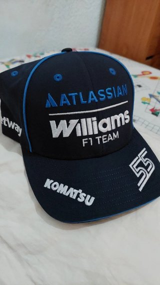 Gorra Williams F1 Carlos Sainz 2026