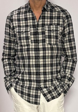 Camisa de cuadros The Kooples Sport
