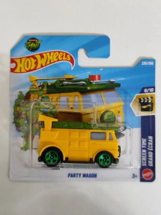 Hot Wheels Party Wagon Tortugas Ninja