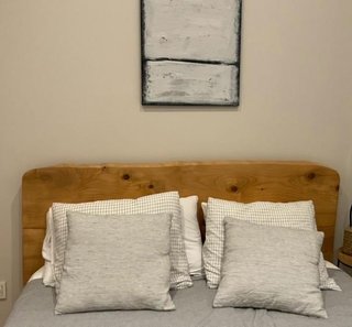 Cabecero de cama de madera maciza