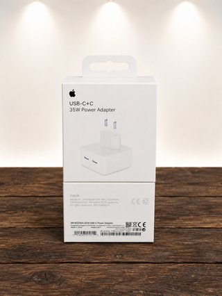 Cargador iPhone Adaptador 35w Dual Original Nuevo