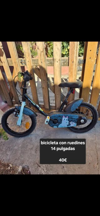 Bicicleta Infantil Btwin 14 Pulgadas