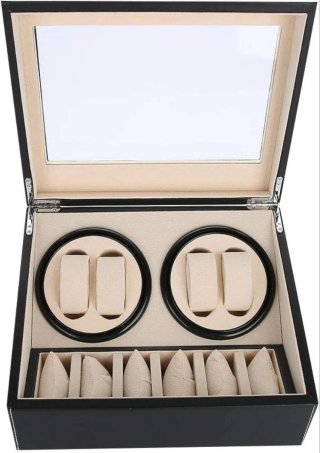 Caja Bobinadora para 4 Relojes