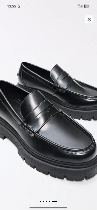 Mocasines Hombre Negros Talla 42