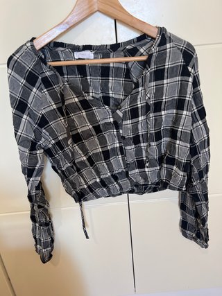 Camisa de cuadros Mango