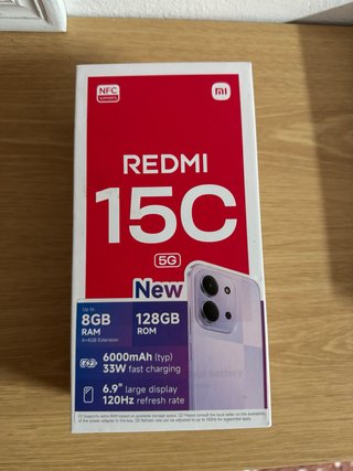 Xiaomi Redmi 15C 5G – 128GB – COMO NUEVO