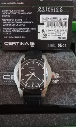 Reloj Certina Cascadeur Limited Edition