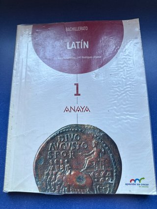 Latín, Bachillerato 1
