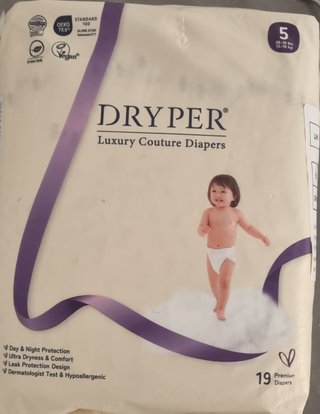 Pañales Dryper Talla 5 (19 unidades)