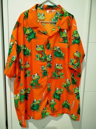 Camisa Estampada de Ranas