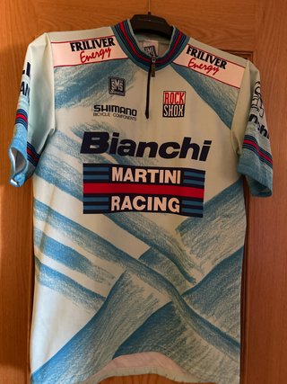Maillot Ciclista Bianchi Martini Racing