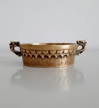 Cuenco Vintage de Bronce firmado