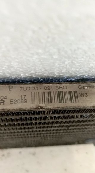 Volkswagen 11842 radiador 7l0317021bho touareg 2.5