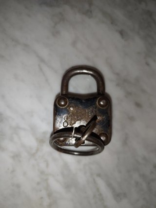 Candado Vintage con Llave