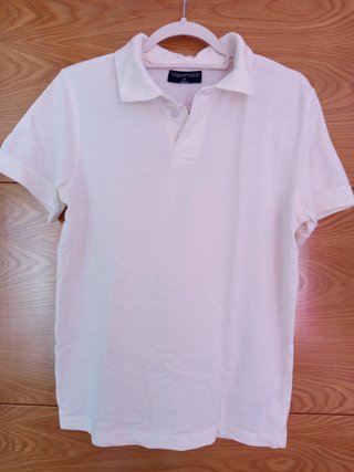 Polo Blanco Tessentials Talla M