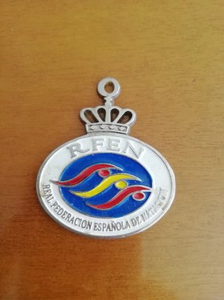 Medalla para llavero de Real Federación Española