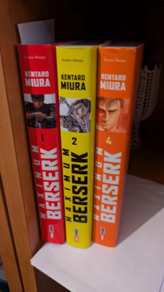 Tomos 1-2-4 de berserk