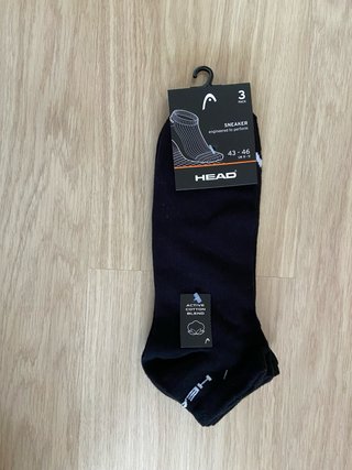 Pack 3 Calcetines Head Negros