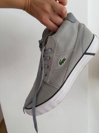 Zapatillas Lacoste Grises, talla 43