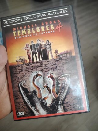 DVD Temblores 4: Comienza la Leyenda