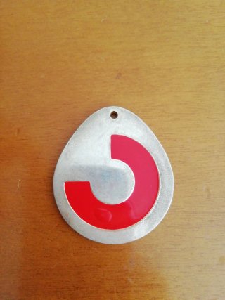 Medalla para llavero de Cercanías Terminal Atocha