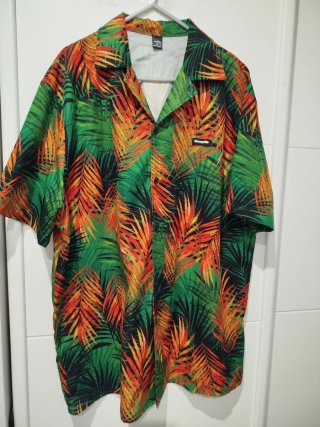 Camisa Estampada hojas