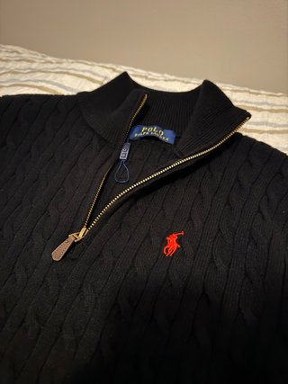 Jersey de punto Ralph Lauren negro