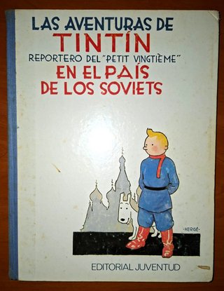 Tintín País de los Soviets 1ª edición 1983 Hergé