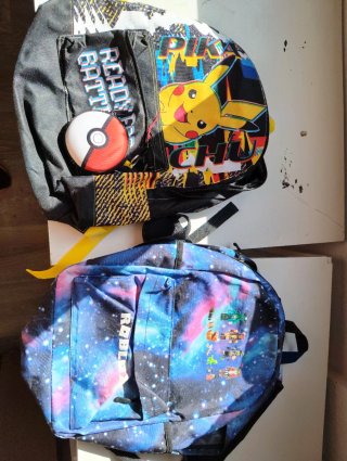 Set de 2 Mochilas Infantiles