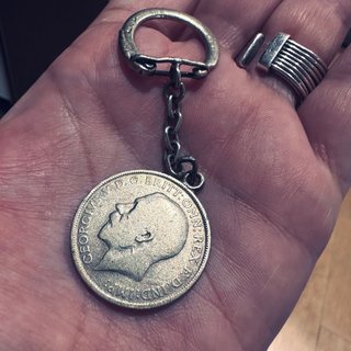 Llavero con Moneda de Plata 1 Florín