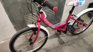 Bicicleta paseo niña 20 pulgadas B-Pro