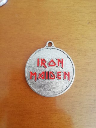 Medalla para llavero de IRON MAIDEN