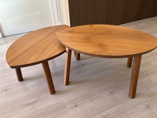 Set de 2 Mesas Auxiliares Stockholm Ikea