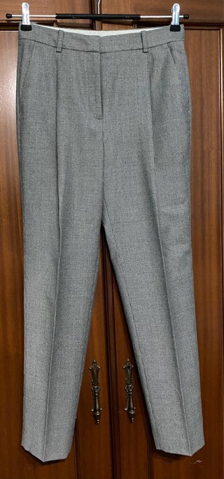 Pantalón de lana Massimo Dutti gris T36