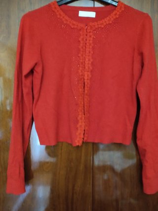 Chaqueta corta roja