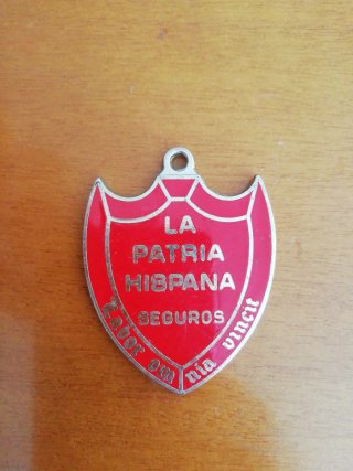 Medalla para llavero de La Patria Hispana Seguros