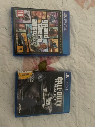 2 Juegos PS4: GTA V y Call of Duty Ghosts