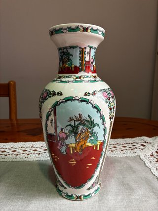 Jarrón de cerámica chino