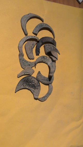 Lote de Fragmentos de Monedas Antiguas