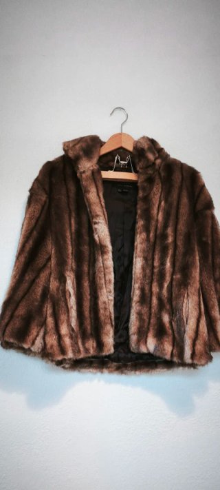 Abrigo de pelo Zara