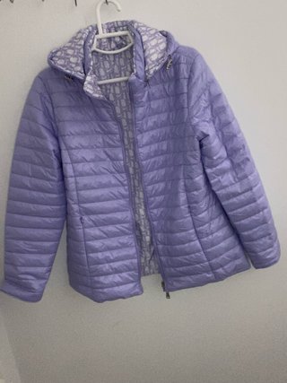 Chaqueta Acolchada Morada Talla S