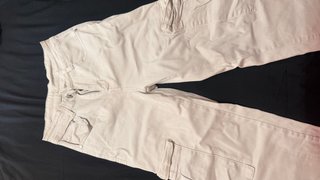 Pantalones Cargo Beige y negro