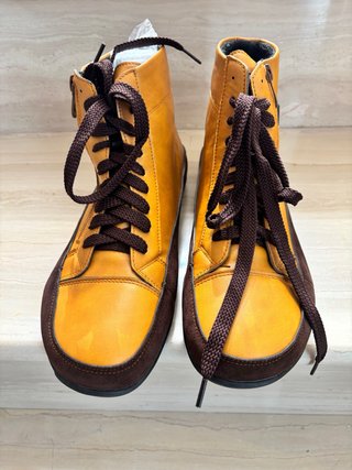Botas Barefoot Mostaza Talla 39