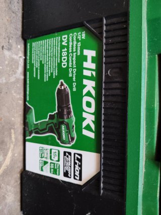 Taladro Atornillador HiKOKI DV 18DD 18V
