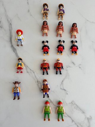 Figuras de Playmobil Disney de Huevo Kinder.
