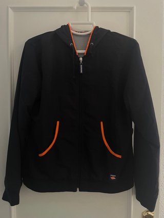 Chaqueta Repsol Negra y Naranja