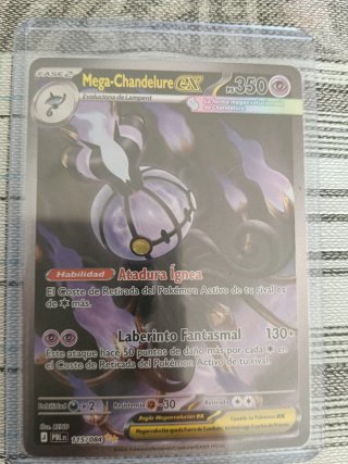 Carta Pokémon Mega-Chandelure EX